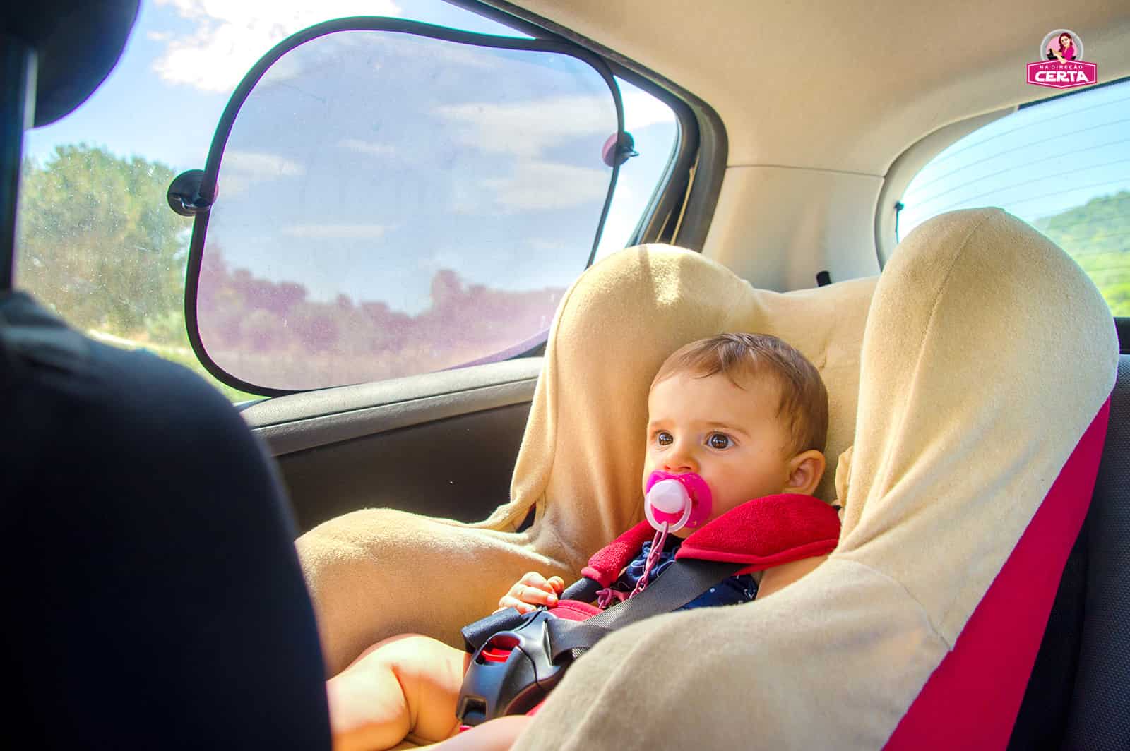Como manter sua criança segura e confortável no trânsito